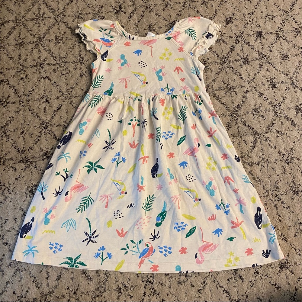 Hanna Andersson tropical print dress